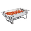 Weihnachtsfeier Buffet Chafing Dish Warme Speisen